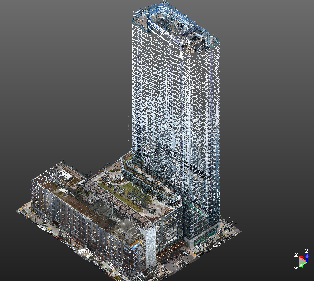 High-Rise Building — 3D Subdivision Survey
