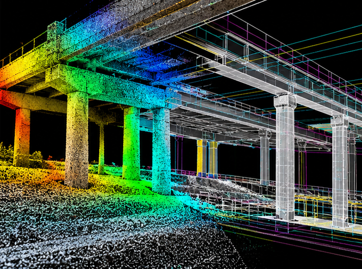 Survey & Point-Cloud-to-CAD Production